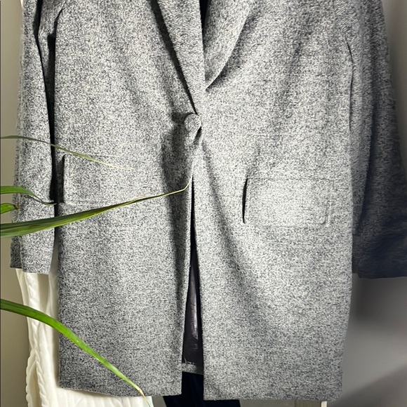 Gray Tweed Coat - Picture 3 of 3